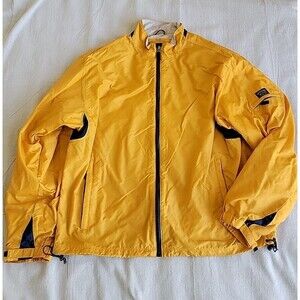 Abercrombie Fitch Mens L Jacket Windbreaker Full Zip Pockets Vintage Y2K READ